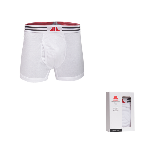 Boxer stick to white thirst