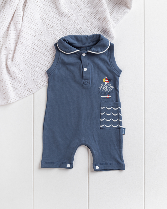 Summer Time boys printed jumpsuit