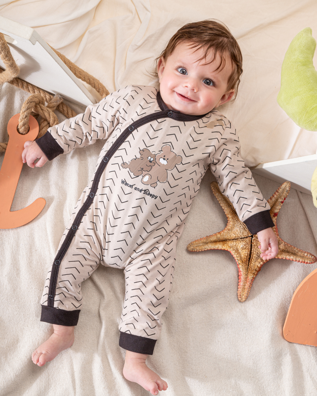 Mama's little angel salopette born